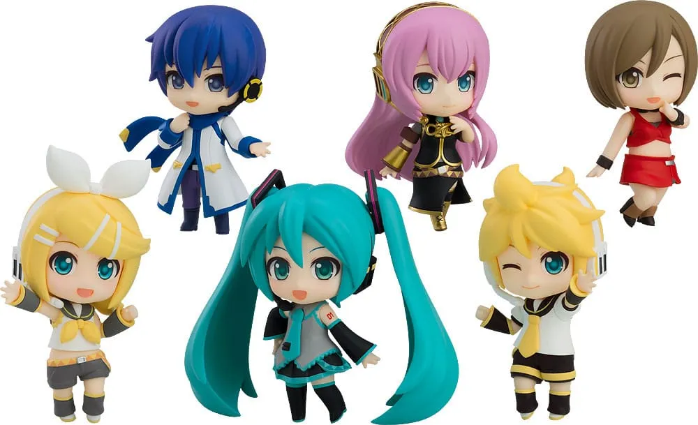 Vocaloid Nendoroid Action Figure Surprise Piapro Characters 7 cm Assortment - Caixa Inteira (6 Unidades)